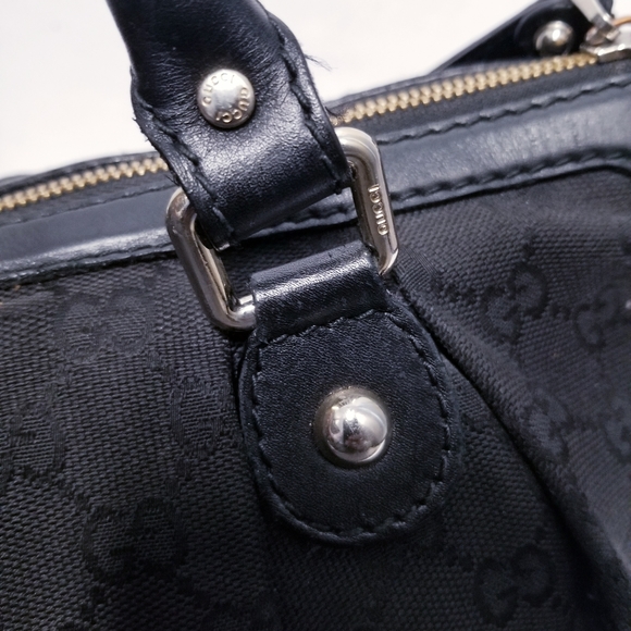 Gucci Sukey GG Original Canvas Top-handle Bag - Picture 10 of 16